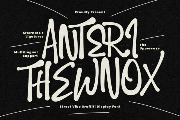 Anteri Thewnox: The Typeface with Street-Level Authenticity