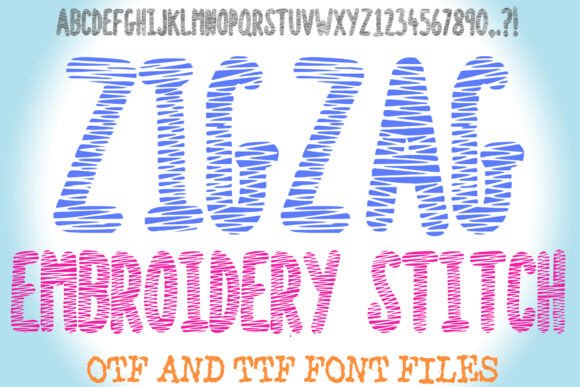 Bringing Handmade Charm to Modern Design with Zigzag Embroidery Stitch