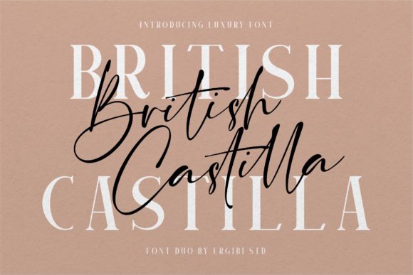 British Castilla: Crafting Brand Stories with a Duo Font