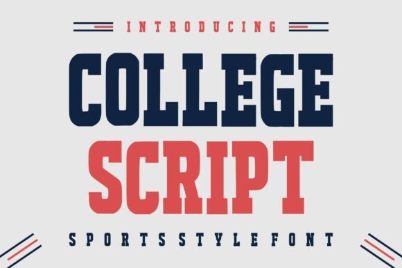 College Script: The Varsity Font for Modern Branding