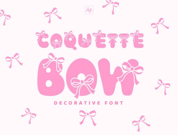 Coquette Bow: Adding Whimsical Charm to Modern Typography