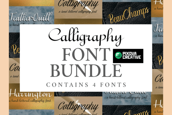 Elevate Your Design Work With a Calligraphy Bundle