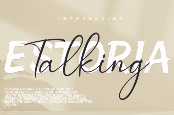 Estoria Talking Duo: Crafting Timeless Elegance