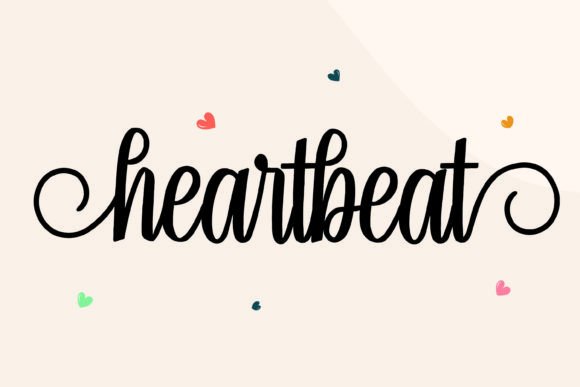 Heartbeat: A Charming Script Font for Every Occasion