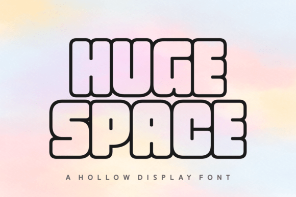 Huge Space: The Display Font That Commands Attention