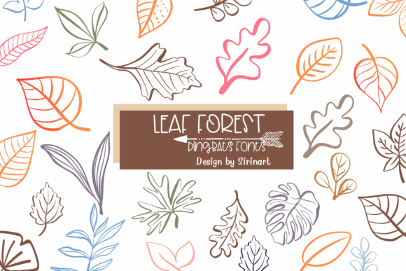 Leaf Forest: A Dingbats Font for Botanical Charm