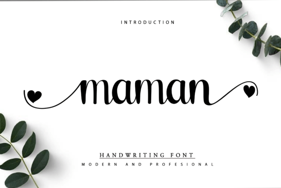 Maman: The Elegant Handwritten Font for Modern Designers